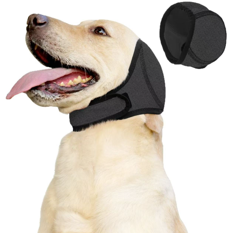 Waterproof Calming Dog Hoodie - Noise Cancelling Ear Protection for Pets
