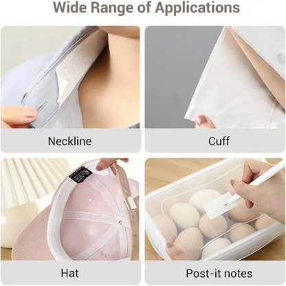 🔥Last Day 50% OFF🔥2 Rolls Invisible Sweat Pads & Collar Protectors for Shirts – Unisex Sweat Guard