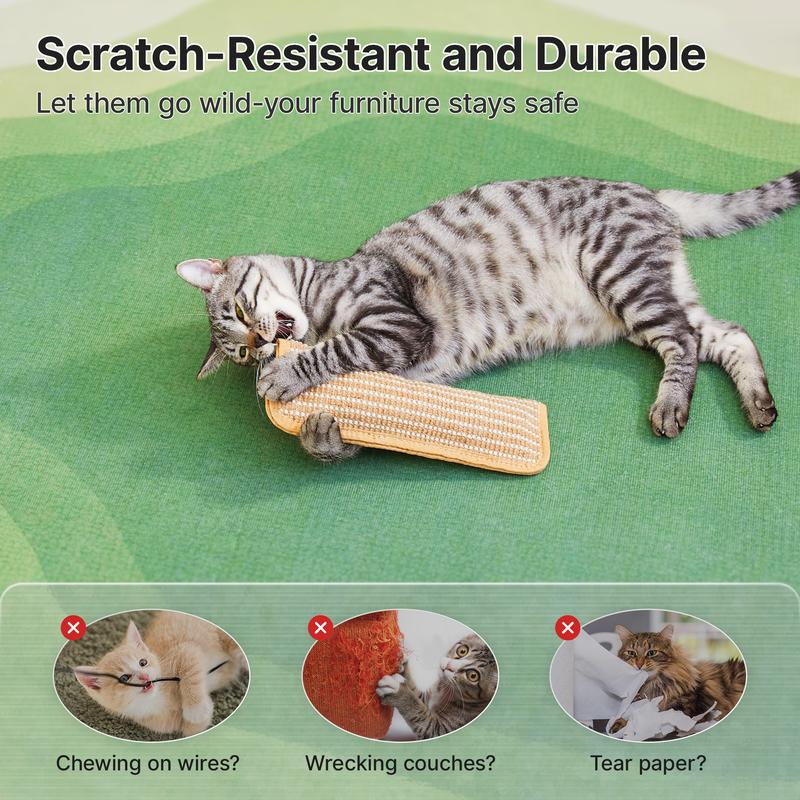 Catnip Kicker Toy: 6000mg Organic Catnip & Durable Sisal Scratching Toy for Indoor Cats & Kittens