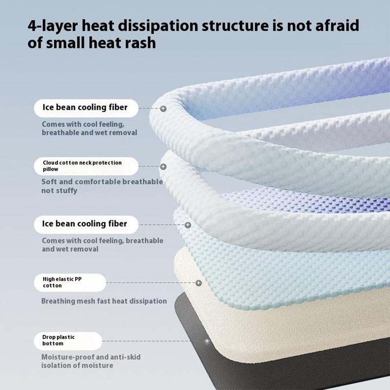 ❄️Pet Cooling Mat for Dogs & Cats 🐾  Naturally Cool Ice-Silk Pad • Breathable, Washable & Soft