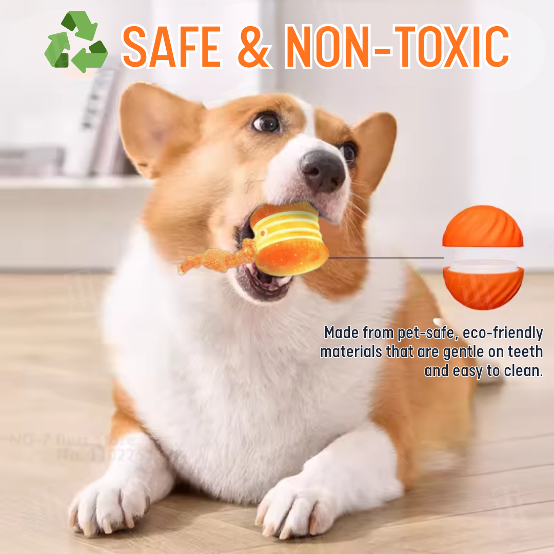 Smart Interactive Dog Ball ⚡ Self-Rolling & Durable TPU | Cures Boredom