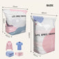 🌈📦 Large-Capacity Vacuum Bags – No Pump Needed! 💨✨