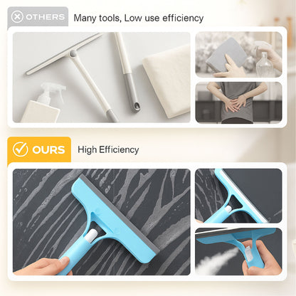 🔥LAST DAY 50% OFF- 3 in 1 Glass Cleaning Spray Squeegee Scraper