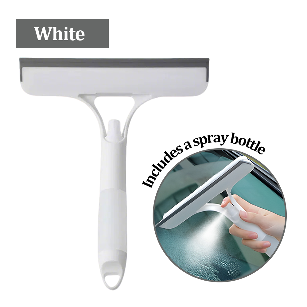 🔥LAST DAY 50% OFF- 3 in 1 Glass Cleaning Spray Squeegee Scraper