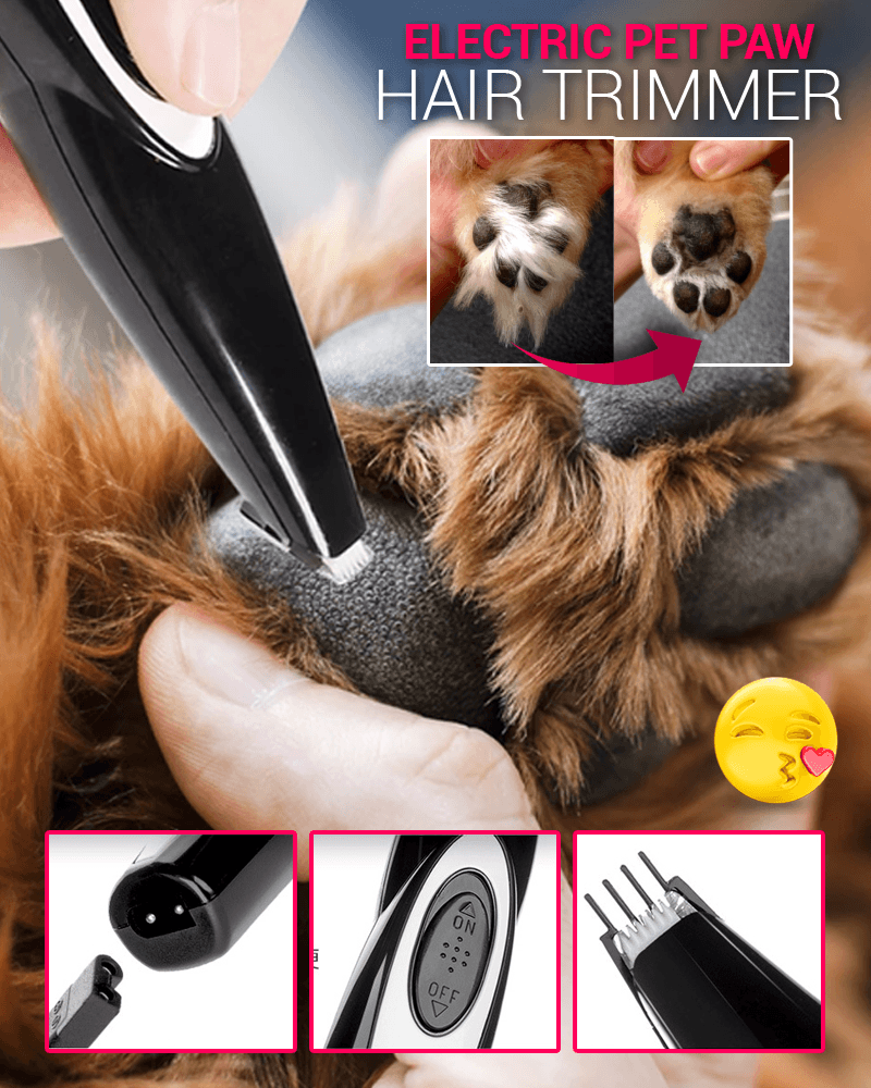 Electric Pet Paw Hair Trimmer