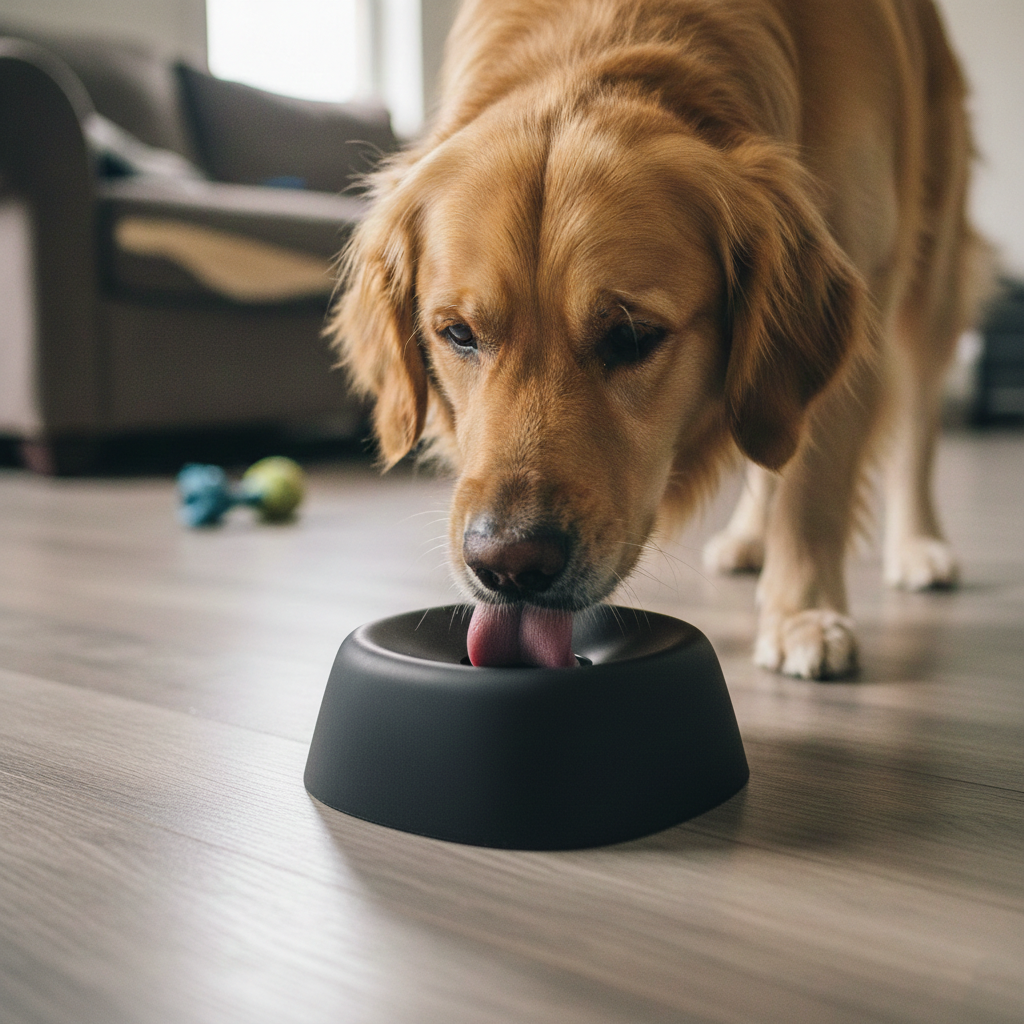 Rotating Lick Bowl 🌀 Interactive Slow Feeder | Anxiety Relief & Mess-Free