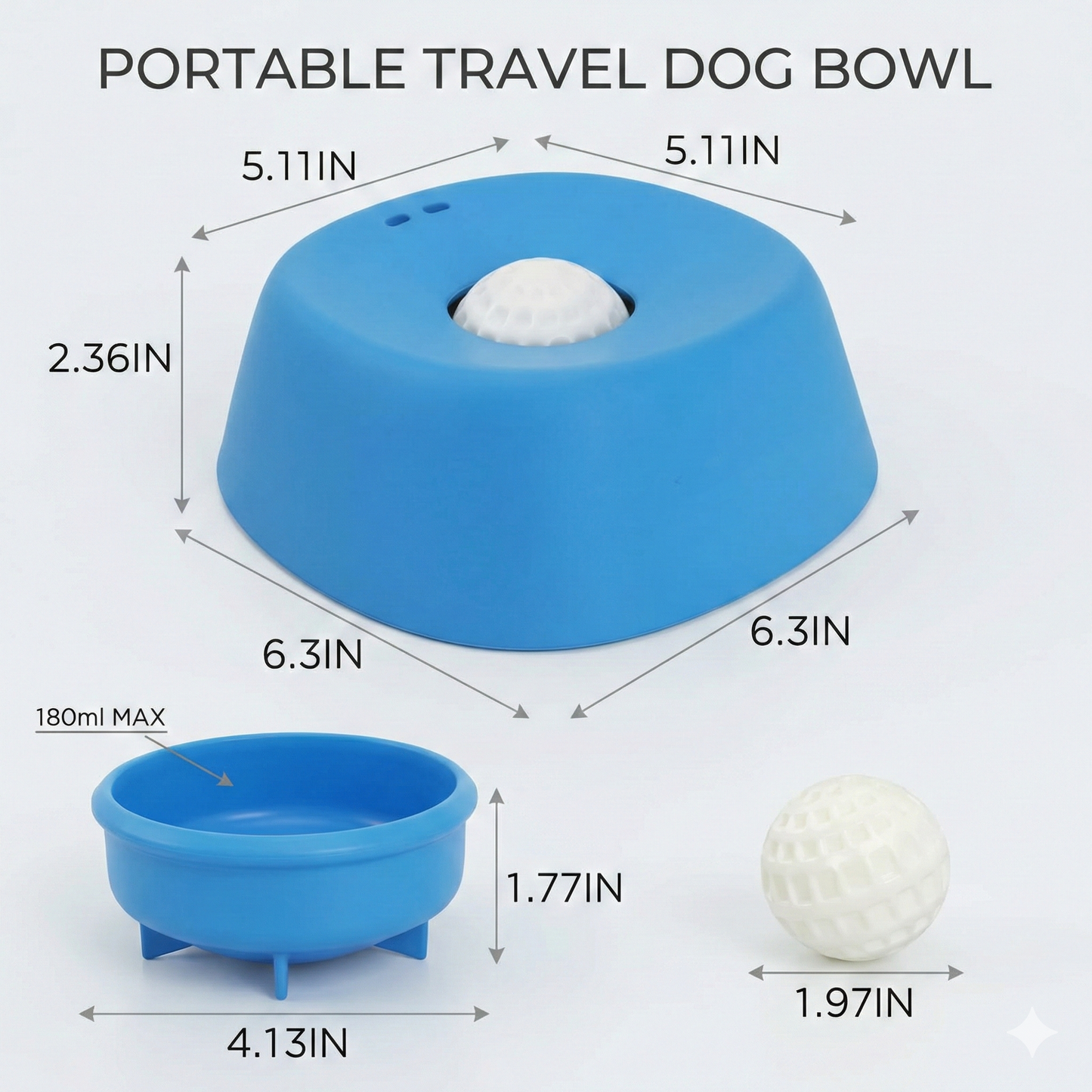 Rotating Lick Bowl 🌀 Interactive Slow Feeder | Anxiety Relief & Mess-Free