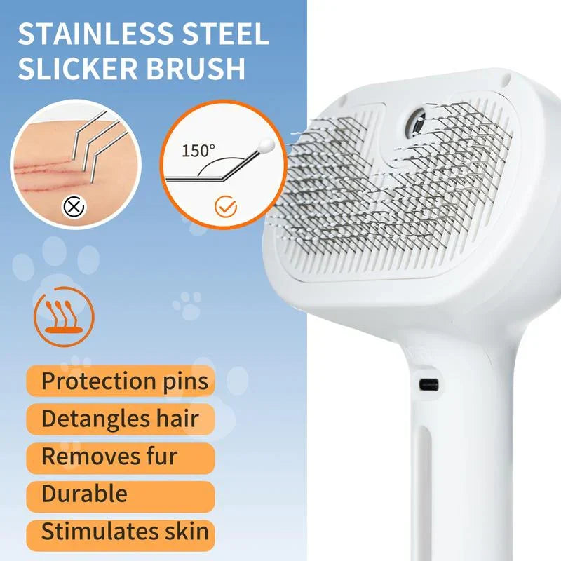 Spray Comb Pet Brush