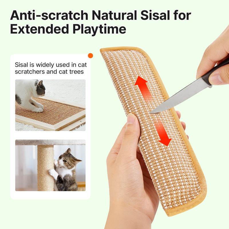 Catnip Kicker Toy: 6000mg Organic Catnip & Durable Sisal Scratching Toy for Indoor Cats & Kittens