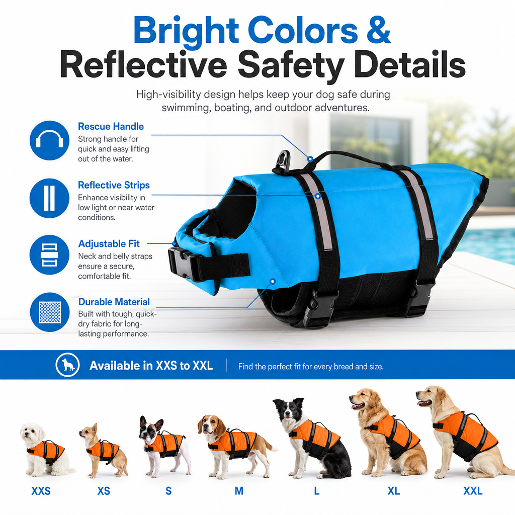 Pet Float Coat Life Jacket