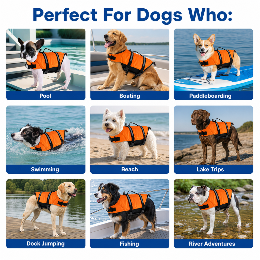 Pet Float Coat Life Jacket