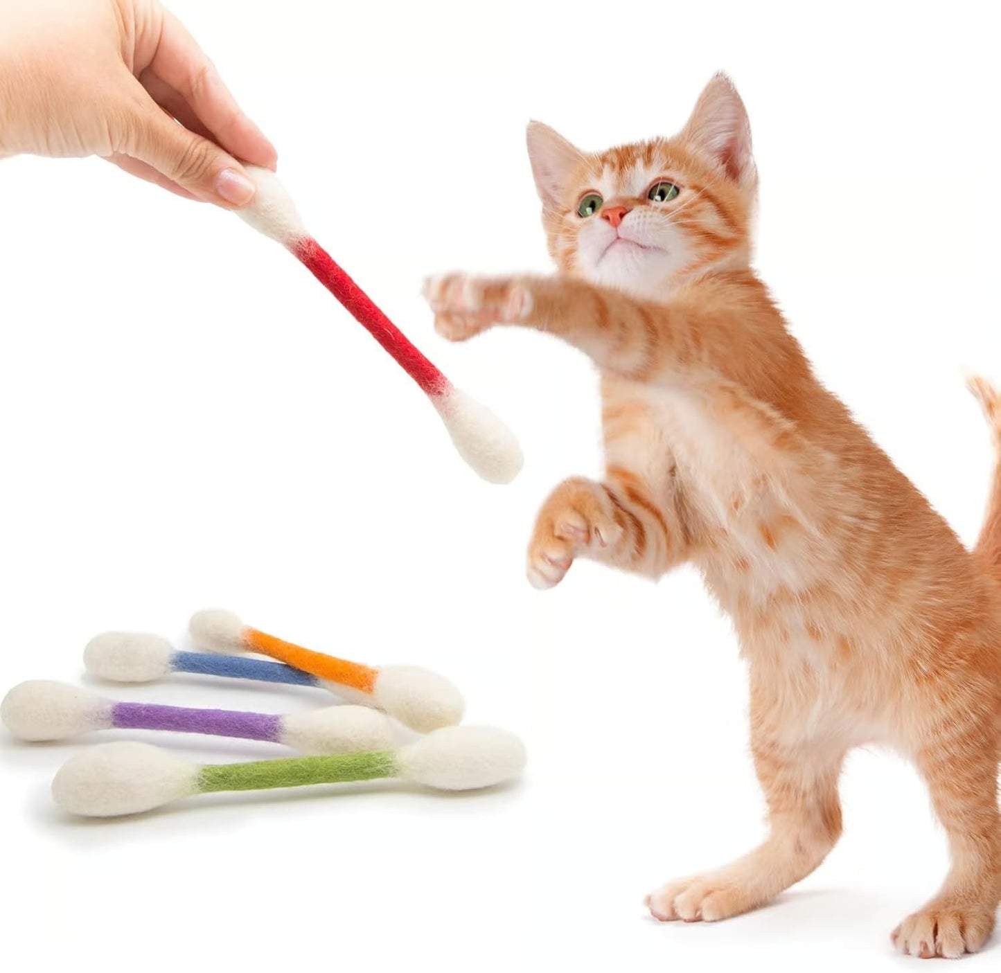 😻 Keep Indoor Cats Happy, Active & Out of Trouble,6PCS Interactive Cat Toy Set