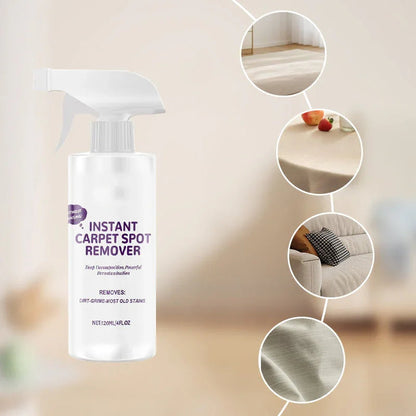 🥳2026 HOT SALE🥳💞50K+ SOLD!☕️🧼 50% OFF! Powerful Carpet Stain Remover – No harsh fumes, hypoallergenic. Fast‑drying formula. Spray, wait, wipe – done. Restores carpet like new. 🏡💚
