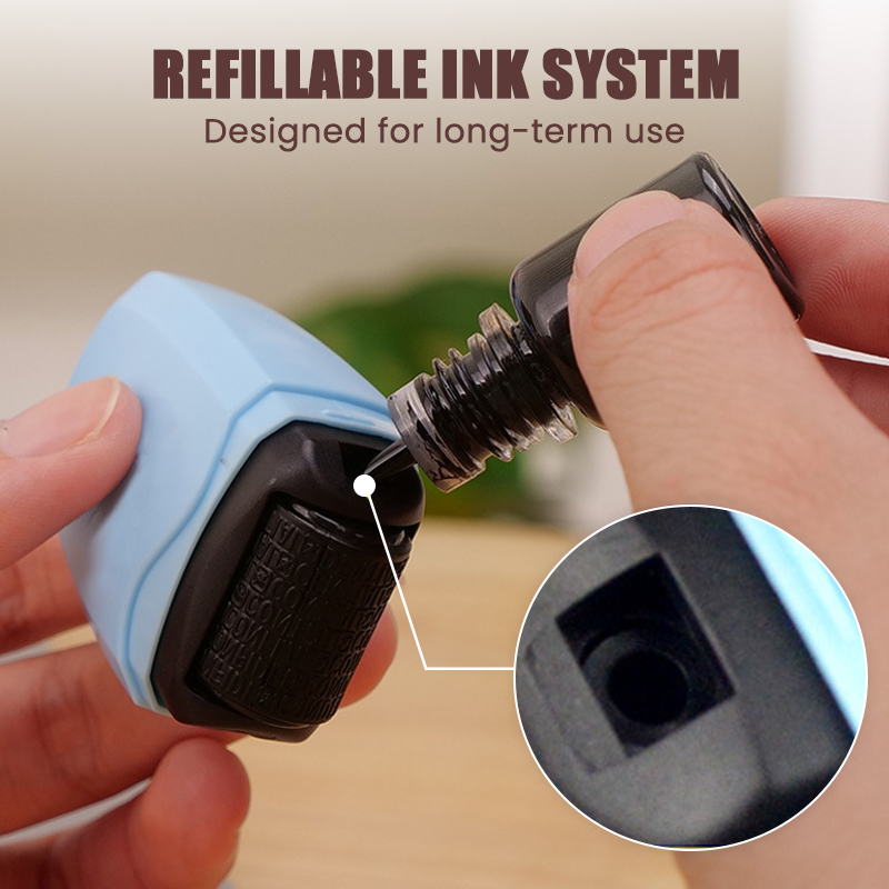 🥳2026 HOT SALE🥳💞50K+ SOLD!🛡️✉️ 50% OFF! Privacy Roller Stamp 🔏✨